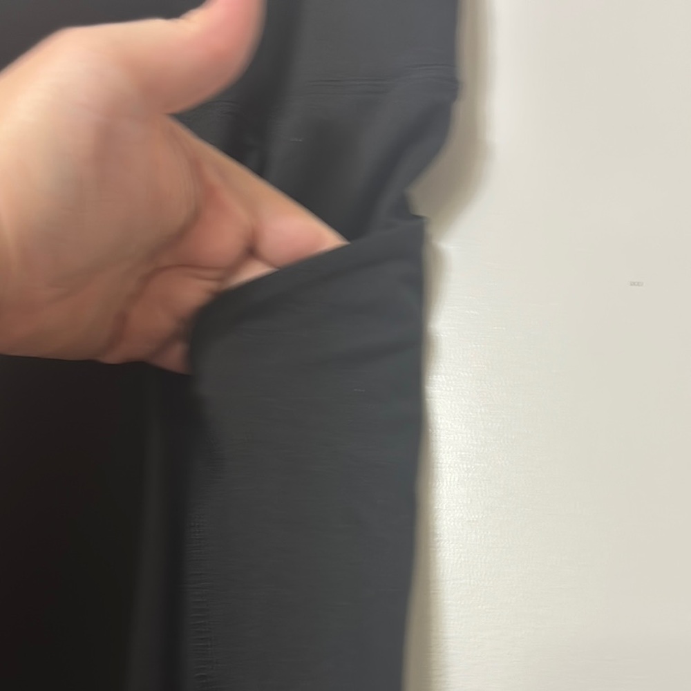 MOVING SALE!! Black High-Waisted Leggings - Picture 3 of 4
